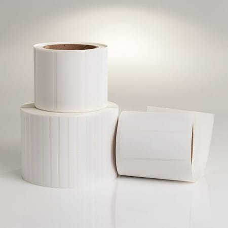 Hellermanntyton THERMAL TRANSFER LABEL 1"X.5", WHITE POLYESTER, 3 ACROSS 10,000/RL TAG15T3-822